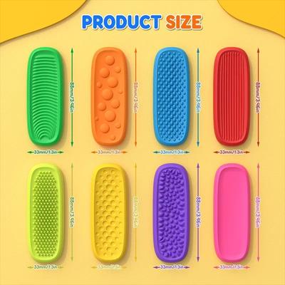 Uplift Treasures Silicone Sensory Strip Fidget Toy a