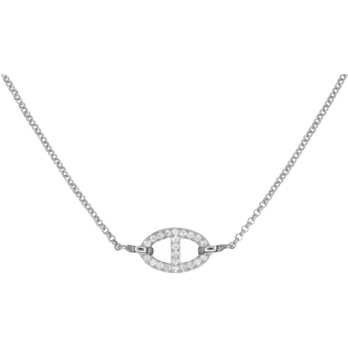 Jacques Lemans Kette Sterlingsilber mit Zirkonia