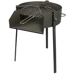 Imex el zorro, Holzkohlegrill, Kohlegrill mit Standbeinen Schwarz (Ø50 x 75 cm)