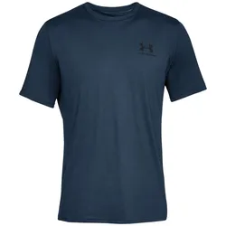 Under Armour, Herren, Sportshirt, Sportstyle Left Chest (L), Blau