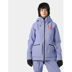 HELLY HANSEN Damen Ski Alpin Schlupfjacken Schlupfjacken lg.Arm Da W POWDERQUEEN 3.0 JACKET, Größe L in Schwarz Schwarz