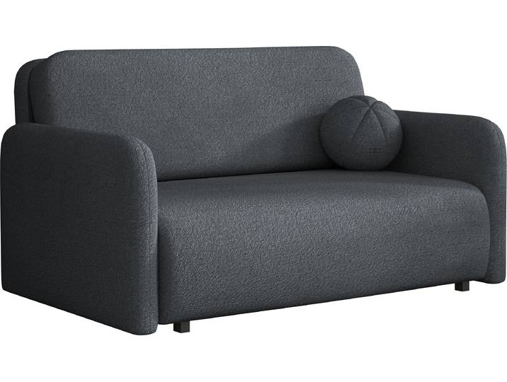 MIRJAN24 Sofa Viva Sun III, Schlafsofa mit Schlaffunktion und Bettkasten, 3-Sitzer (Farbe: Coral 80)