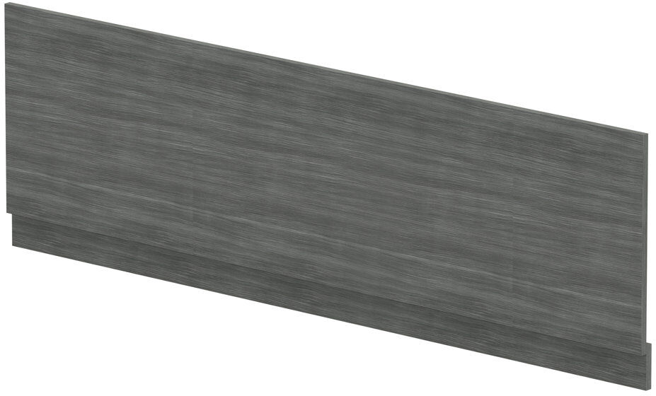 Nuie Urban 1800Mm Bath Front Panel Anthracite Woodgrain