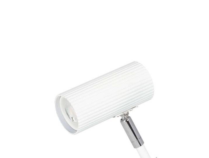 Klemlamp Hubble, wit / opaal, Woon-/ Eetkamer, metaal, Design, Klemlamp