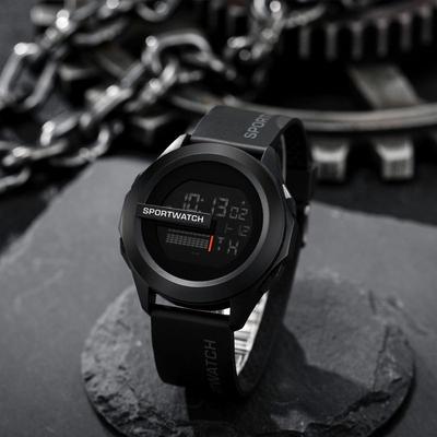 Modern Mode Marketplace Mens Multi Function Luminous Digital Watch Large Dial, Water Resistant, And Stylish grey