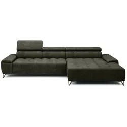 Ecksofa Palladio Stoff Moos