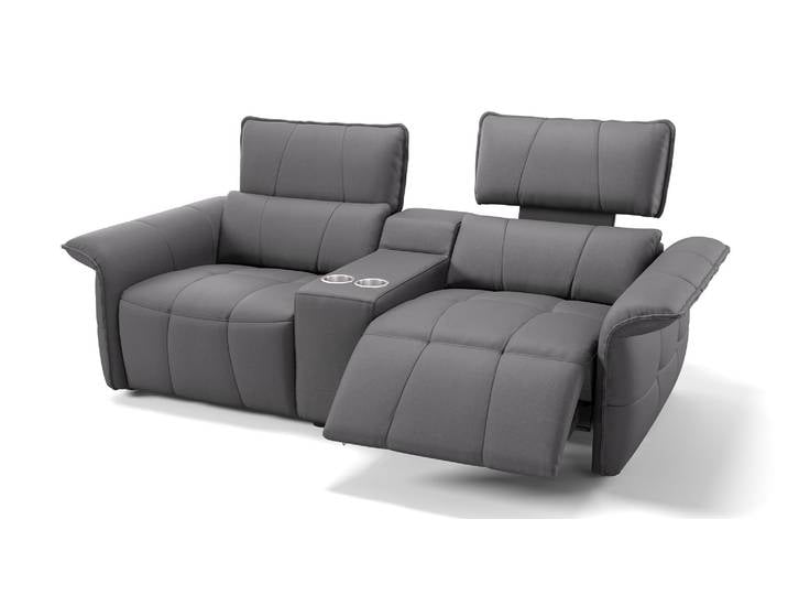 Leder Kinosofa 2-Sitzer ADRIA Kino Couch