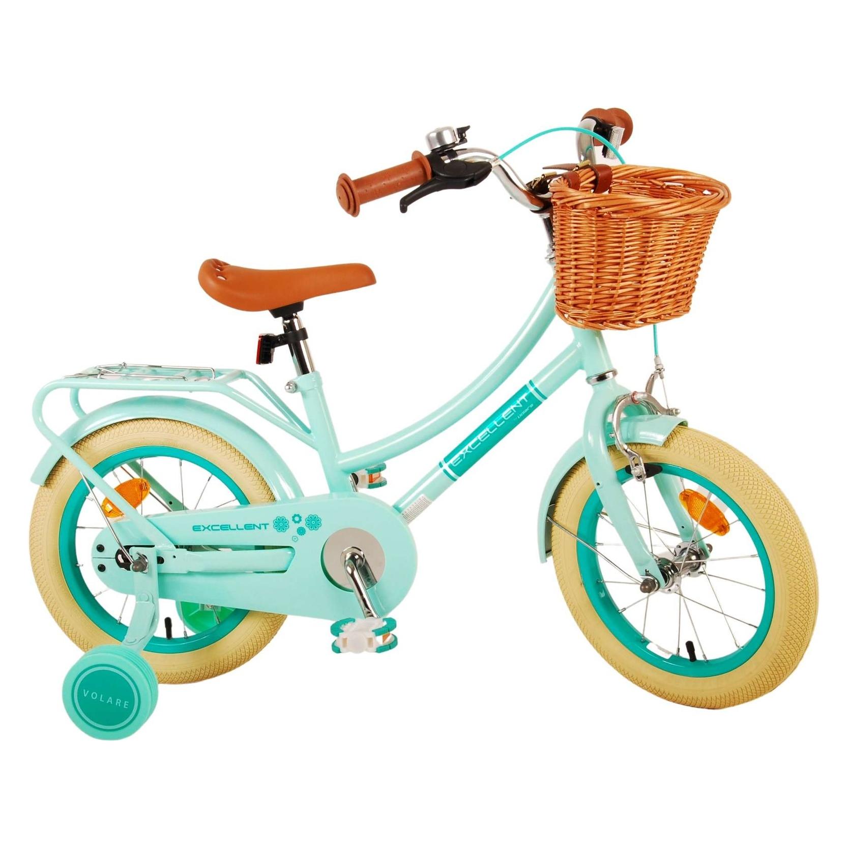 Volare - Children's Bicycle 14 - Excellent Green w/ Basket (51441) (14") (51441)