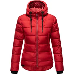 NAVAHOO Damen Steppjacke Warm gesteppte Winterjacke mit Kapuze Renesmee