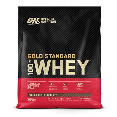 Optimum Nutrition 100 % Whey Gold Standard, Double Rich Chocolate, Pulver 4530 g Puder