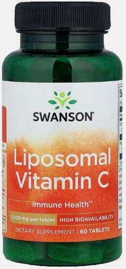 SWANSON LIPOSOMAL VITAMIN C 60 COMPRIMIDOS