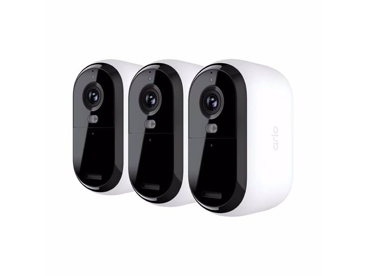 Arlo ESSENTIAL3 HD SECURITY CAMERA 3-PACK Netzwerkkamera – Überwachungskamera – weiss