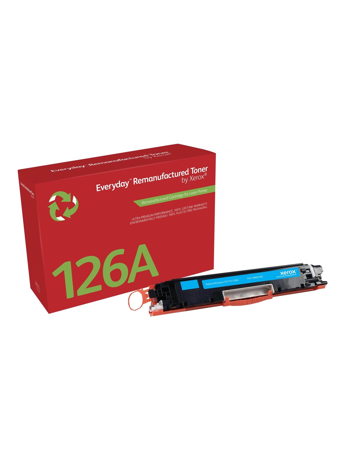 Xerox 106R02258 / Alternative to HP 126A / CE311A Cyan Toner - Tonerpatrone Cyan