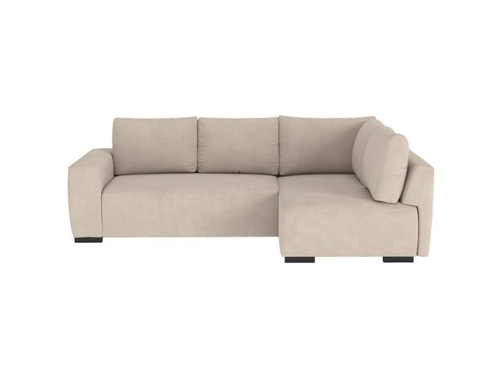 Mid.you Ecksofa Giro, Natur, Kunststoff, seitenverkehrt montierbar, L-Form, 252x170 cm, Liegefunktion, Wohnzimmer, Sofas & Couches, Wohnlandschaften, Ecksofas