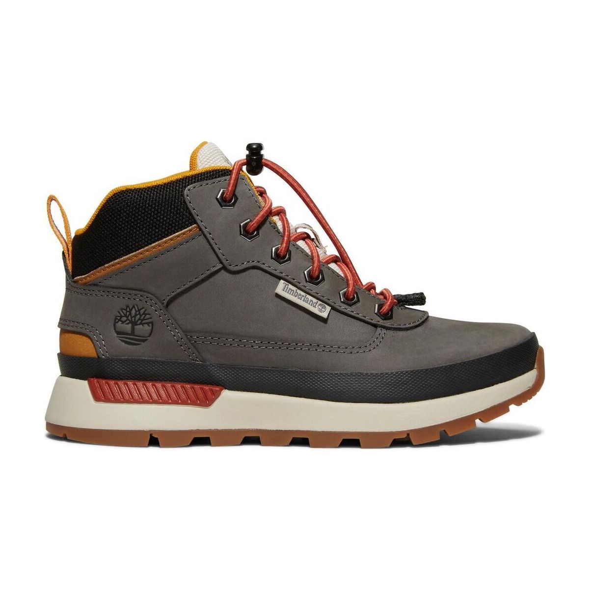 Timberland Kids Mid Bungee Sneaker castlerock 1.5 TB0A64G80331-1.5