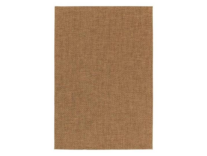 Tapis intérieur/extérieur effet jute coloris caramel. 120 x 170cm stabilisé aux UV