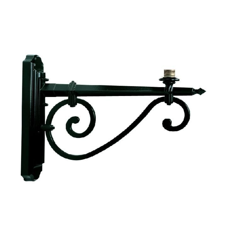 KS Verlichting Venlo Wandlamp Nostalgische Stijl Zwart