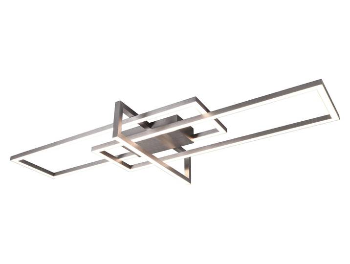 Plafonnier moderne à encastrer LED SALINAS argent Trio 620310307