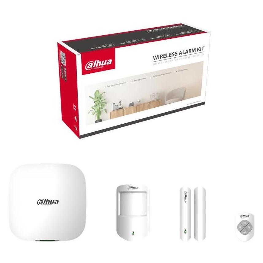 Dahua Kit Allarme Wireless (868) 4g Hub Keyfob Door Detector Pir Detect (4G) (ARC3000H-03-FW2-868)