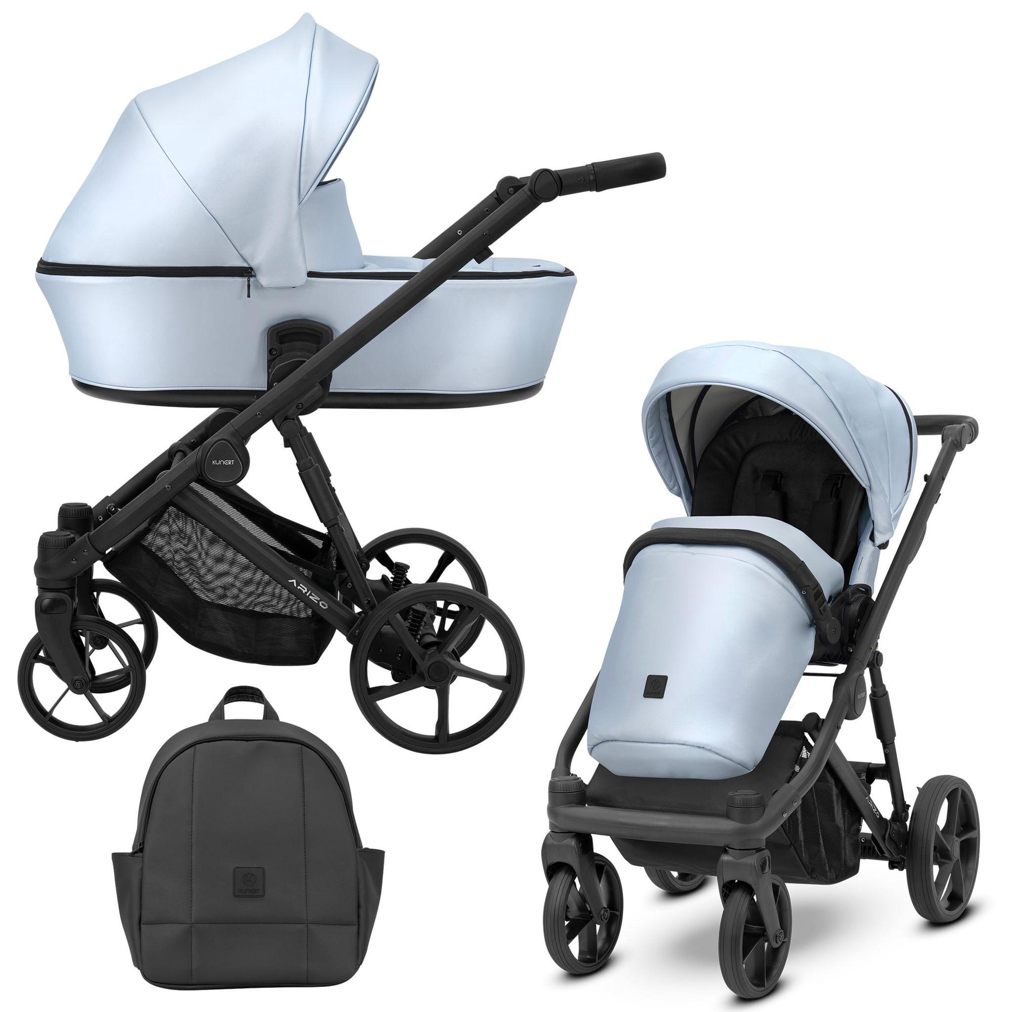 Kinderwagen Kunert Arizo 2in1 - Farbe: Babyblau Eco