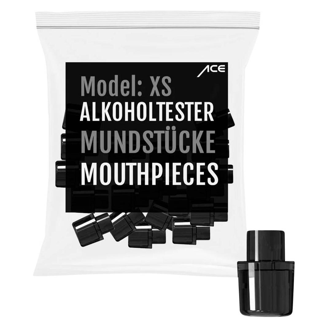 Ace Mundstücke Schwarz (20 ACE XS Lite Mundstücke)