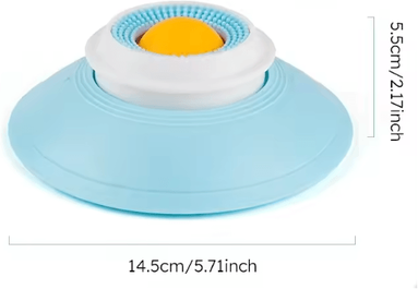 Inspire Picks Enrichment Ball Roll Slow Feeder Dog Bowl For Yogurt & Liquid Treats style b