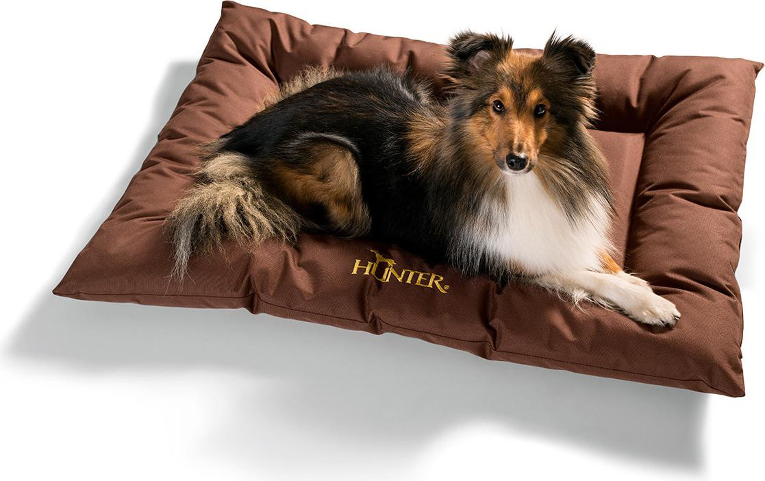 Hunter hondenbed Gent, antibacterieel, bruin, maat L