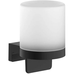 hansgrohe Seifenspender Addstoris S, 41765670, zur Wandmontage, satiniertes Glas, 200ml