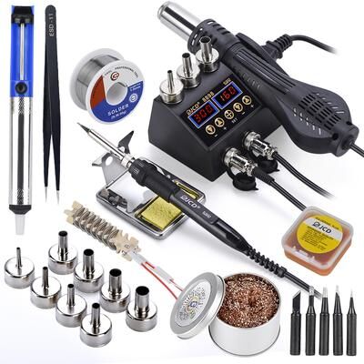 Multisell Products Hub Digital Display Soldering Iron, Rework Welding Station Kit, Air Repair Tools 2
