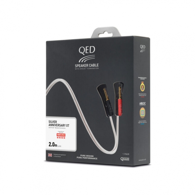 QED QED REFERENCE SILVER ANNIVERSARY XT - 2m Paar - 2,0m