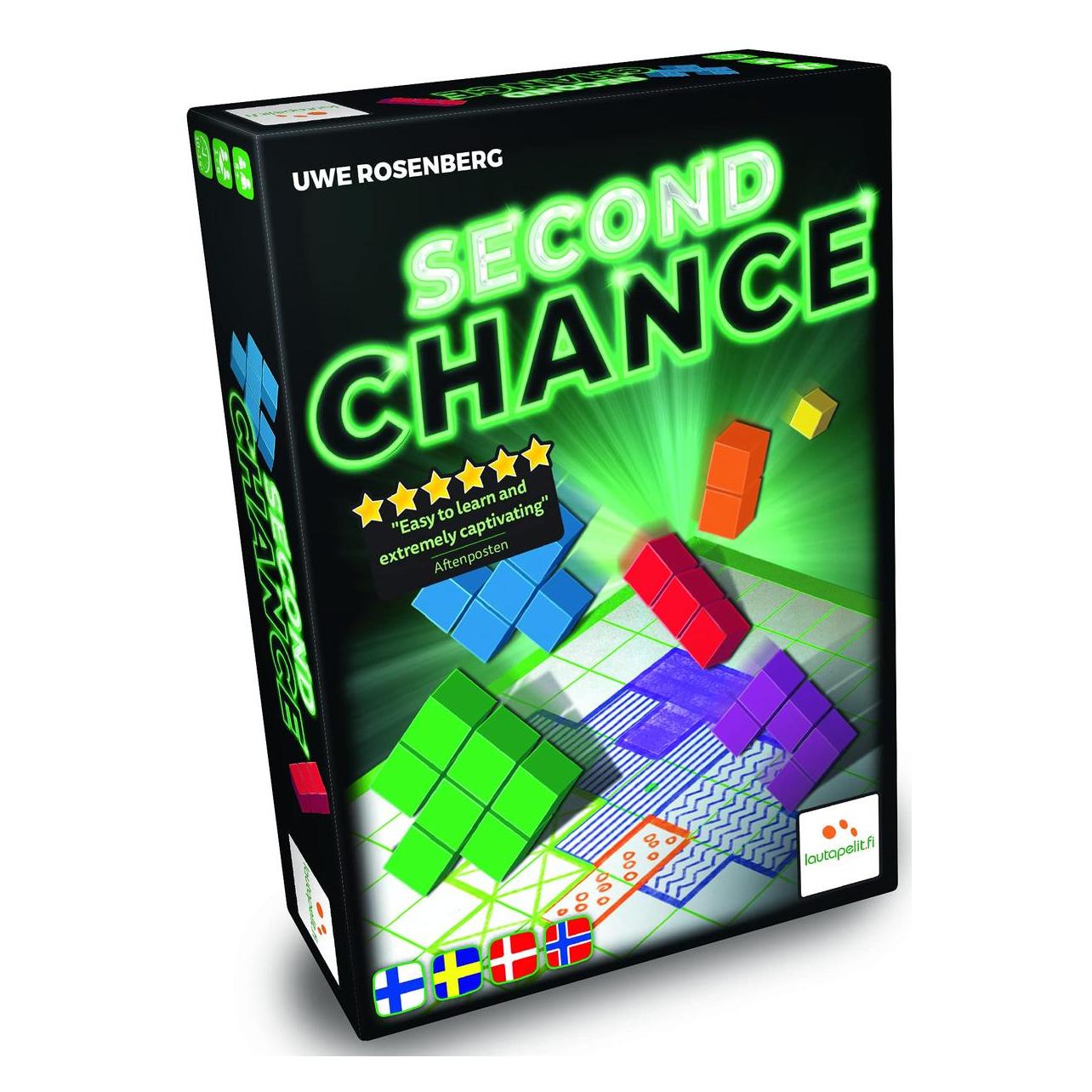 Lautapelit Second Chance (Nordic) (Dänisch, Finnisch, Norwegisch, Schwedisch, 1 - 6 Spieler) (LPFI7464)