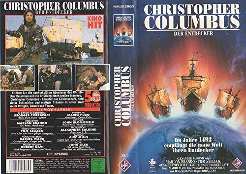 John Glen - Christopher Columbus - Der Entdecker [VHS] - Preis vom 11.10.2026 03:10:56 h
