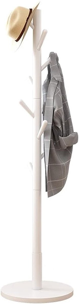 Wit Boomvorm Design Staande Kapstok Organizer voor Kleding