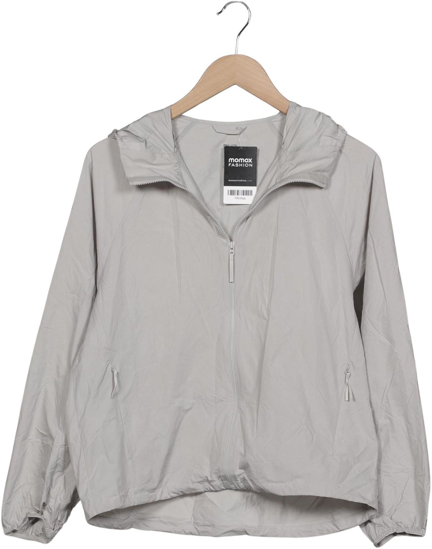 uniqlo Damen Jacke, Grau, Gr. XS, Synthetik - Second Hand