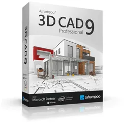 Ashampoo 3D CAD Professional 9, 1 PC, Dauerlizenz
