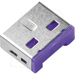 SK UL03P1PL - Port Schloss, USB Typ A, 10 Stück, lila