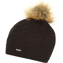EISBÄR Damen Mütze Nelia Lux, Größe ONE SIZE in Schwarz Schwarz