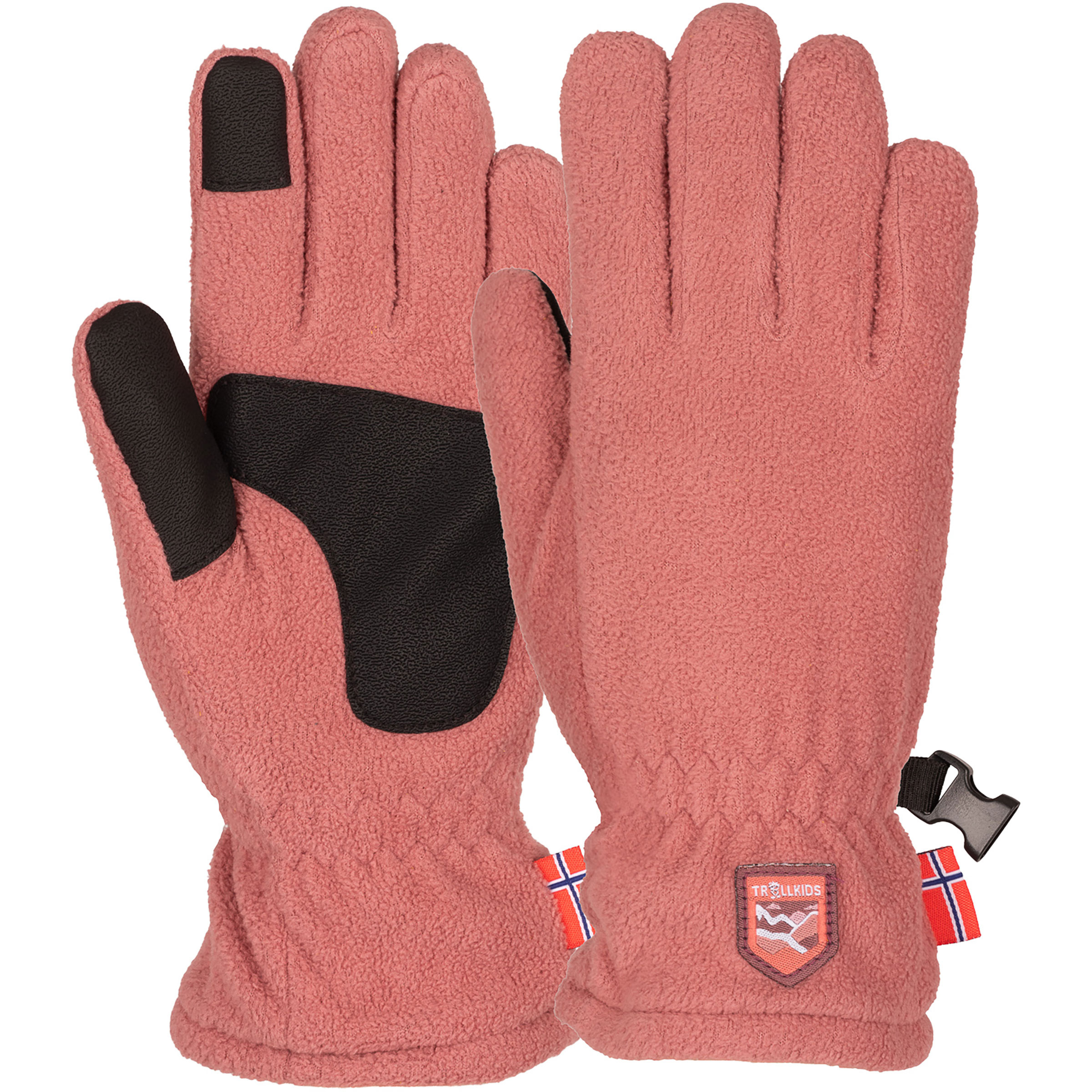 Trollkids Eikedalen Kinder Fingerhandschuhe frozen berry Größe 5 Lifestyle Elastisch