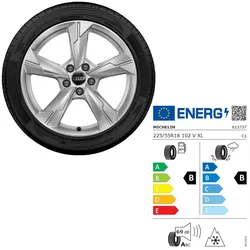 225/55 R18 102V XL Audi A6 Ganzjahresrad 18 Zoll Michelin links 4K00738188Z8