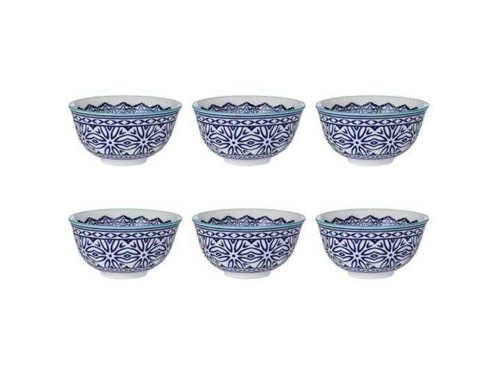 BUTLERS 6er-Set Schalen Porzellan - ORNAMENTS -