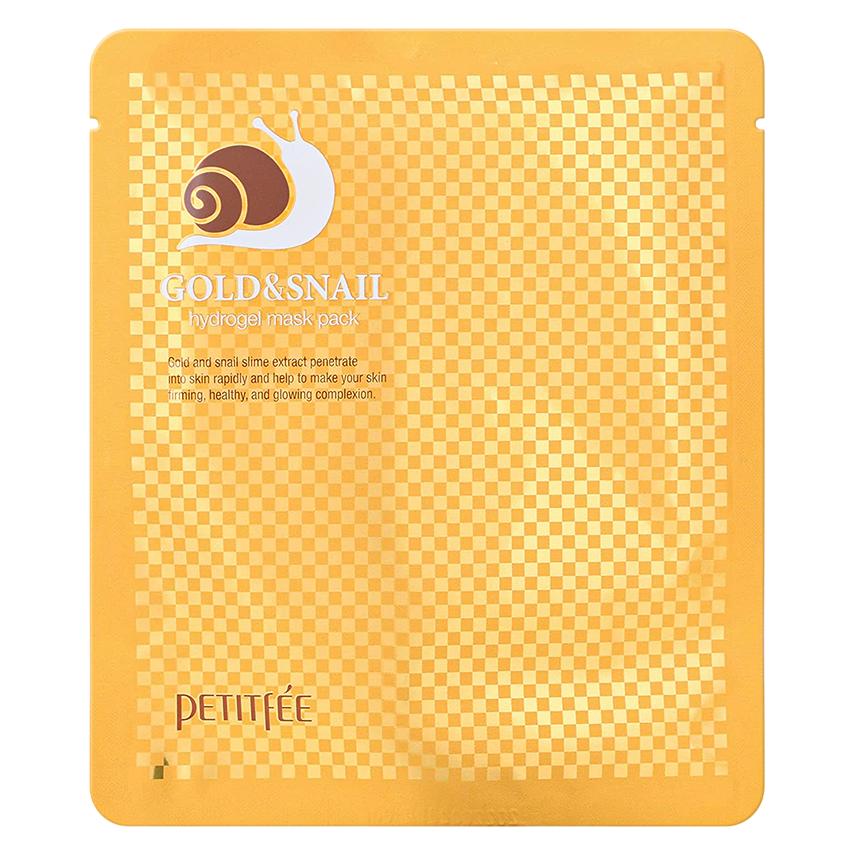 Petitfée Petitfée - Hydrogel face mask with gold and snail extract Gold & Snail (Hydrogel Mask) (32 g) (33138376)