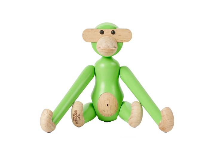 Kay Bojesen Denmark Mini singe Kay Bojesen Vert clair