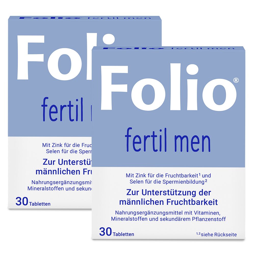 Folio fertil men Tabletten x2 2x30 St