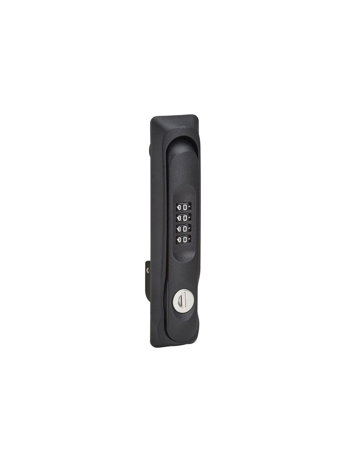 Eaton Tripp Lite Series SmartRack Locking Door Handles for Server Rack Front and Back Doors 4-Digit Combination Lock 2 Keys