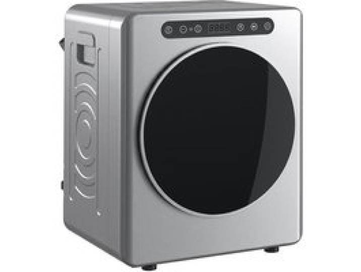 Sèche-linge à évacuation 5 kg – 1000 W – compact chargement frontal argent