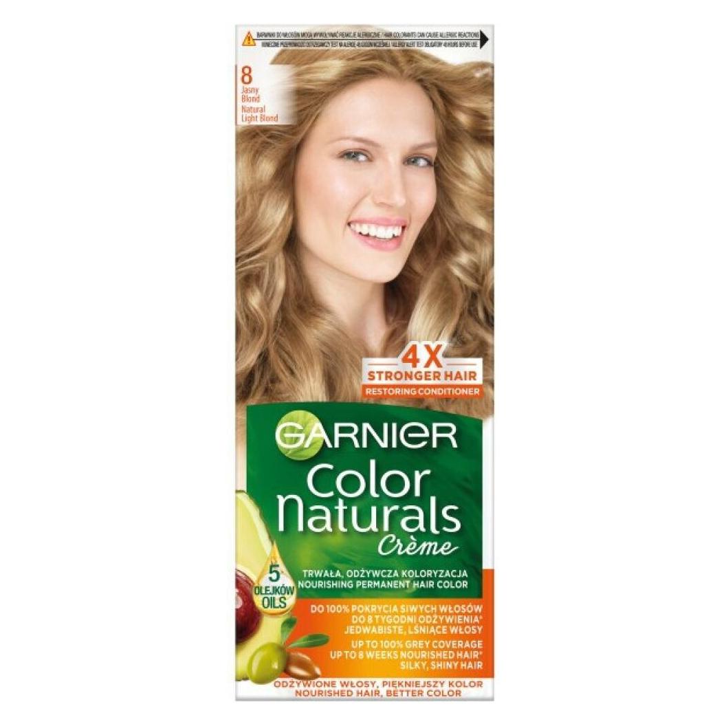 Garnier Color Naturals Hair Dye 8 Lightonde (Hellblond) (3600540179661)