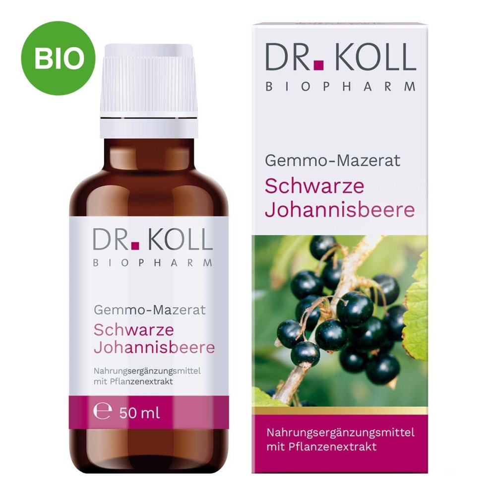 Dr. Koll Biopharm GmbH Gemmo Mazerat Schwarze Johannisbeere Doktor koll Ribes 18467997