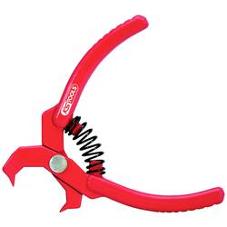KS Tools 115.1097 Niet-Lösezange, rot, abgewinkelt, 100mm