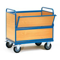 Fetra Hauptartikel 2873 Kastenwagen Stahl pulverbeschichtet Traglast (max.): 500 kg