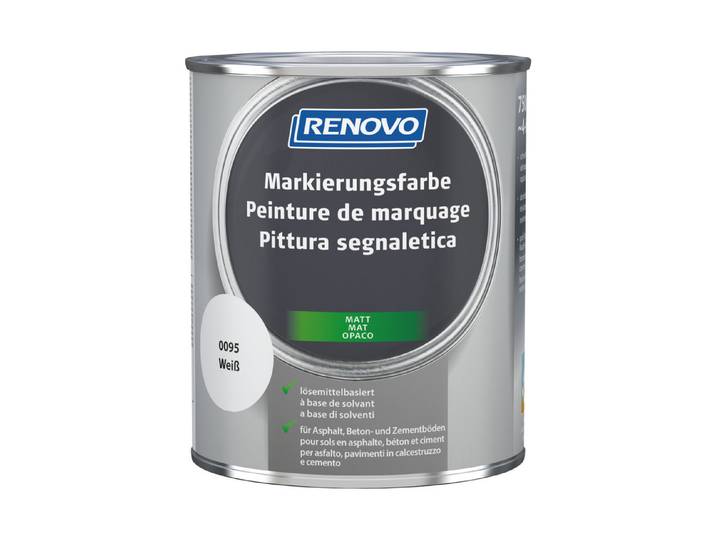 Renovo Markierungsfarbe Weiss 750 ml